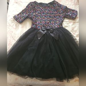 Pink and Violet little girls dress